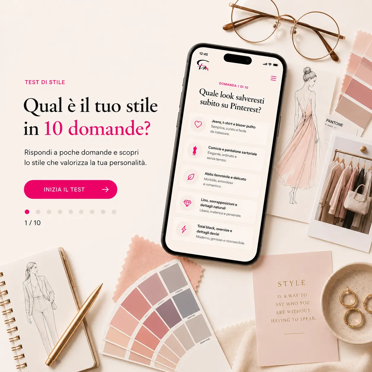 Test di stile Fabrizi Mode