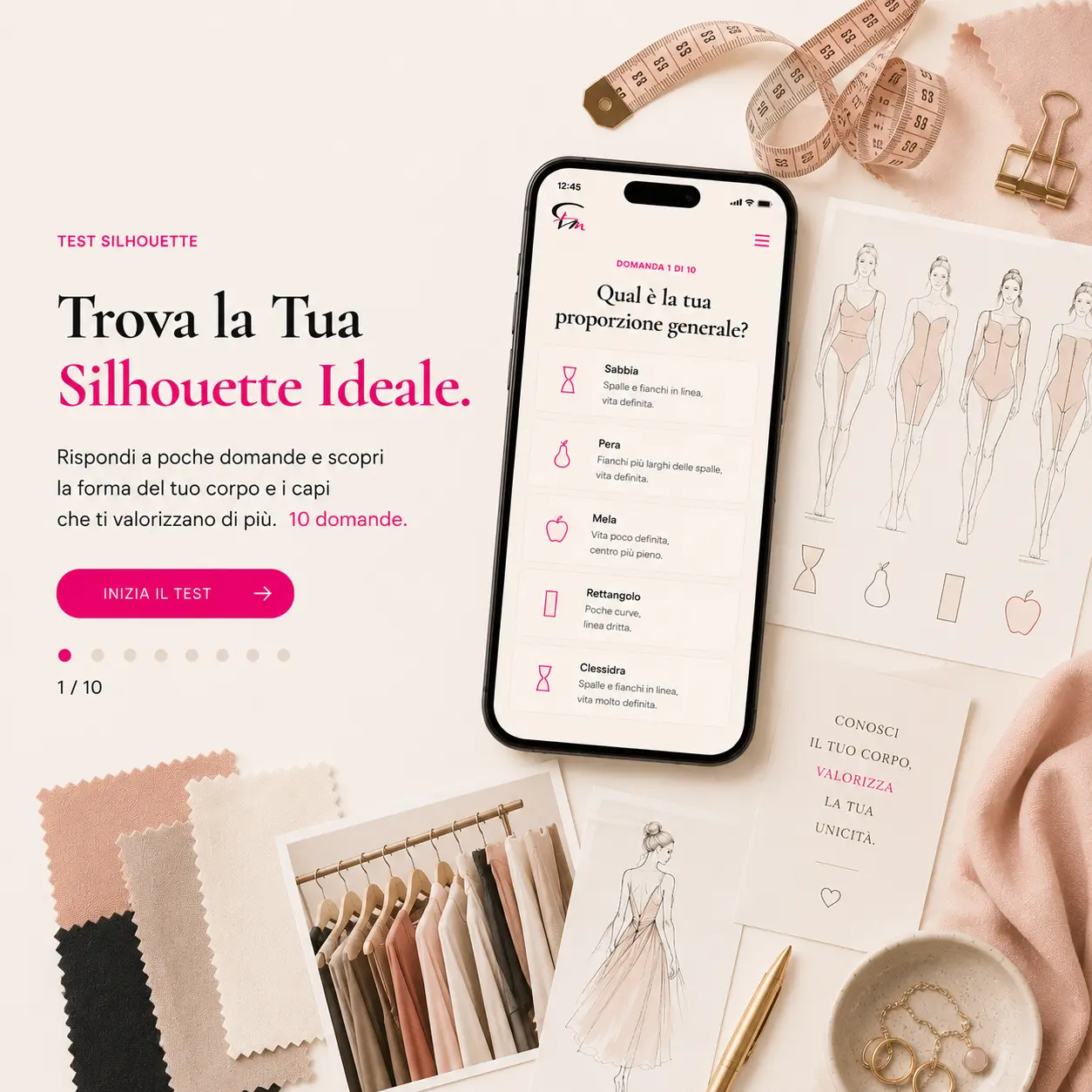 Test silhouette Fabrizi Mode